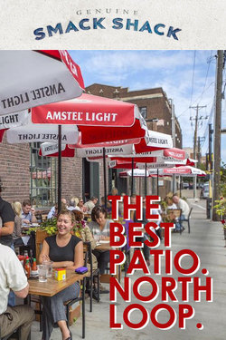Original smack shack patio
